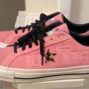 Converse Pink and white men's Sneakers